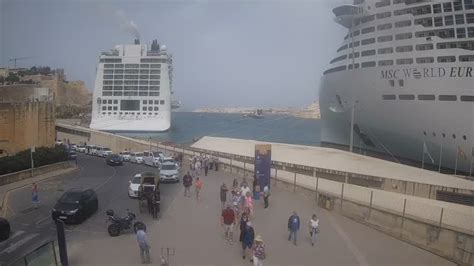 webcam valletta waterfront